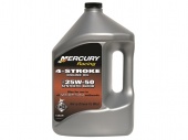 QuickSilver Outboard 4-stroke SAE25W-50 (4л) Масло моторное для 4Т двигателей Mercury Racing (п/син) от магазина Клуб Велход