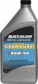 QuickSilver Gear Lube Premium SAE80W-90 Смазка трансмиссионная для лодочного мотора 1 л от магазина Клуб Велход