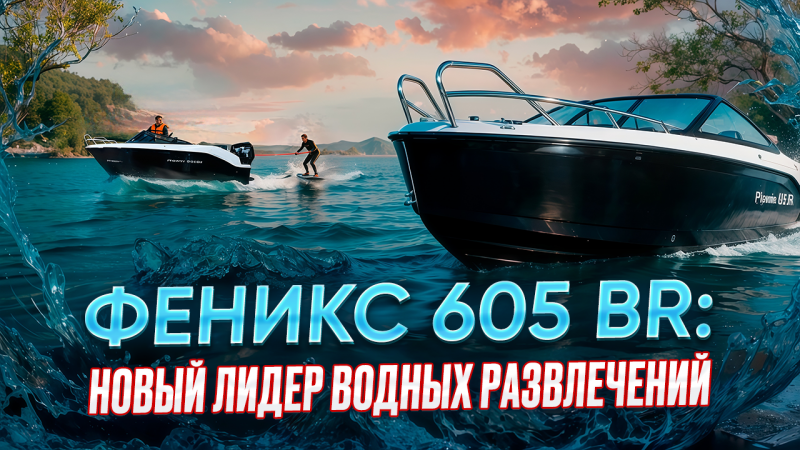 Феникс 605 BR: Новый ЛИДЕР водных развлечений!