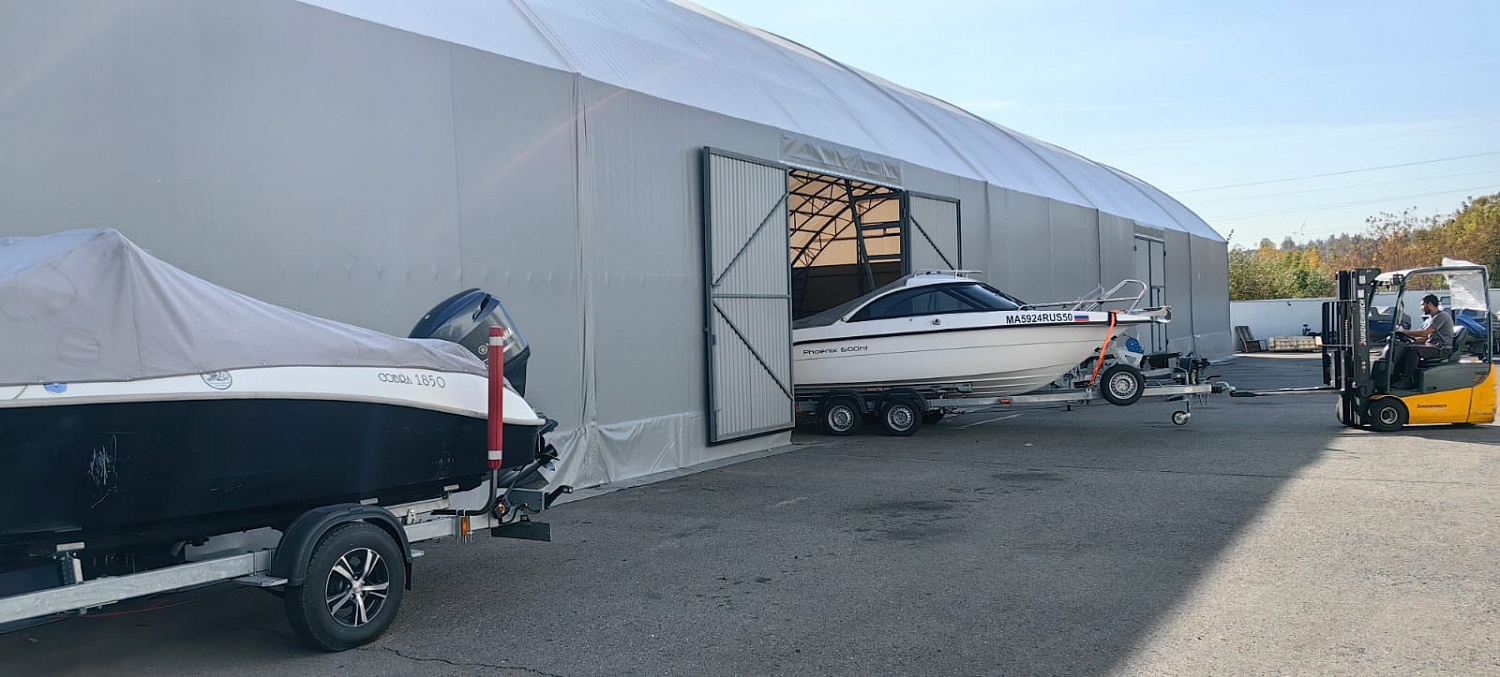 Сезонное хранение катеров